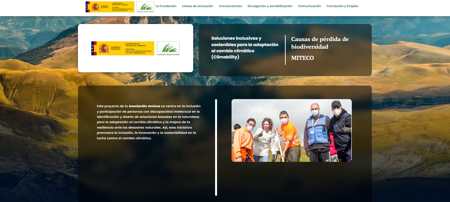 Soluciones inclusivas y sostenibles para la adaptación al cambio climático (Climability)