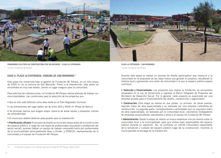 Manual de elementos urbanos sustentables Ministerio de Vivienda y Urbanismo. Gobierno de Chile (2017)