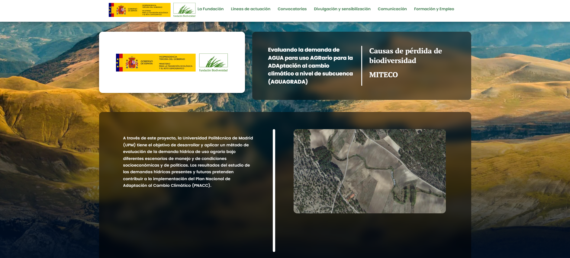 Evaluando la demanda de AGUA para uso AGRario para la ADAptación al cambio climático a nivel de subcuenca (AGUAGRADA)