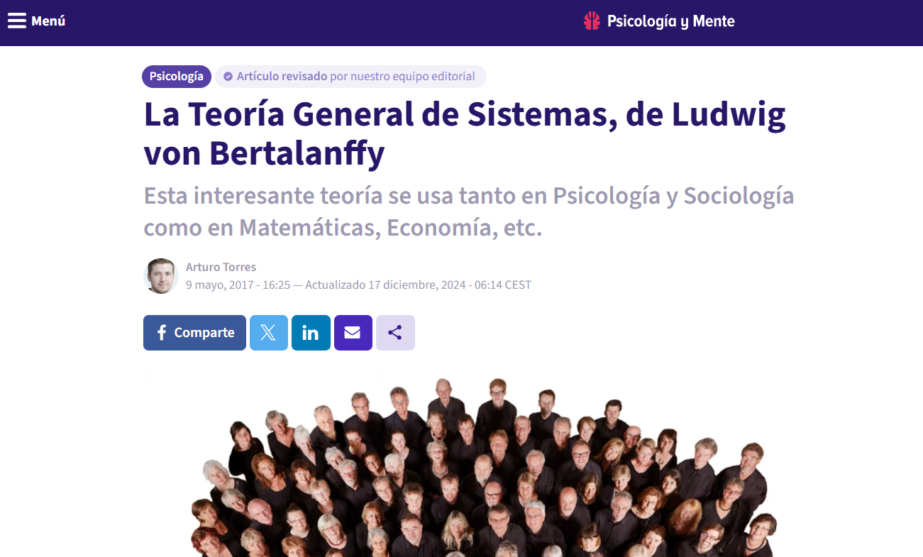 Teoría General de Sistemas