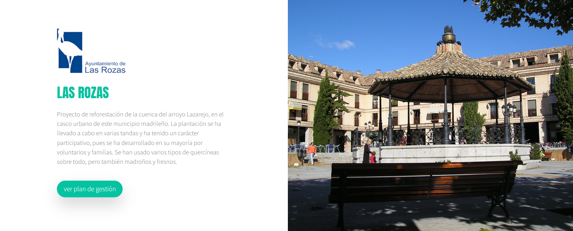 Presentación de proyectos de reforestación