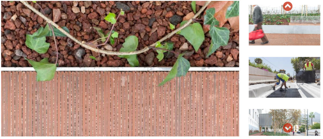 Sistema Urbano de Drenaje Sostenible Cerámico (LIFE CERSUDS).- Proyecto demostrador desarrollado en Benicàssim (Castellón)