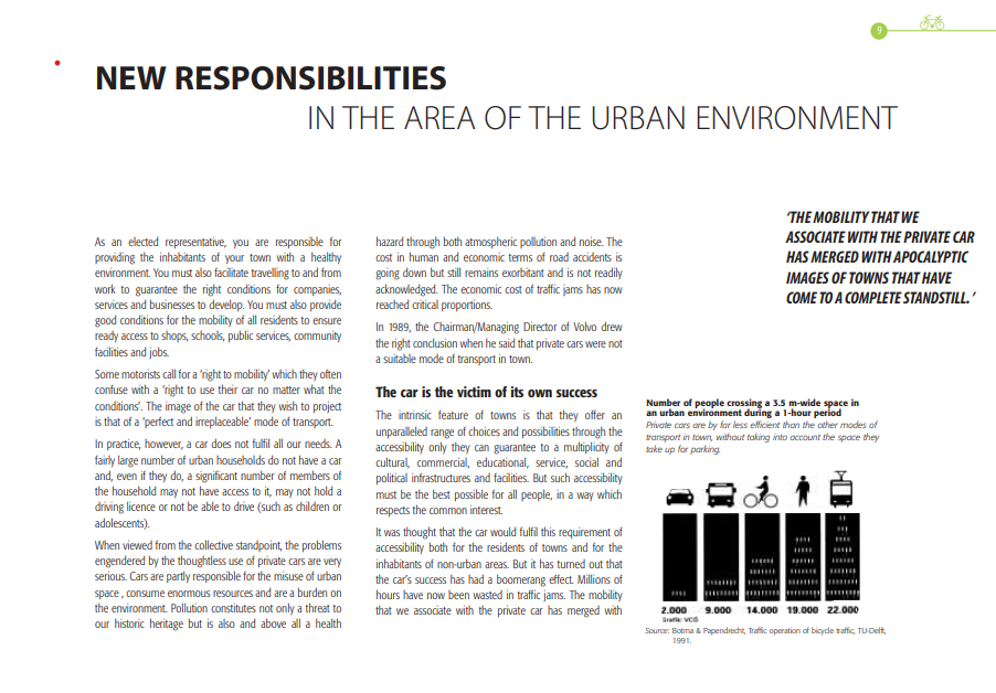 Cycling: the way ahead for towns and cities
