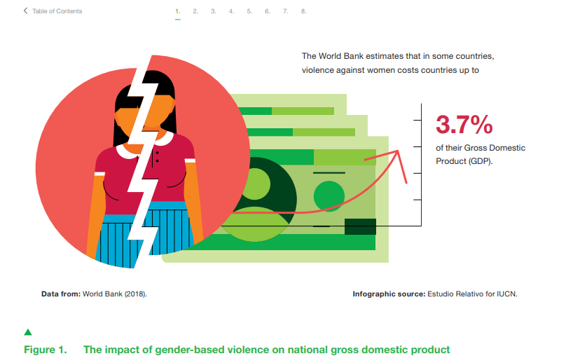 Gender-based violence and environment linkages. The violence of inequality 